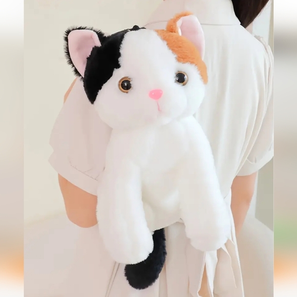 Furry Cat Backpack - Picture 4 of 10